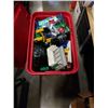 Image 1 : TOTE OF KIDS TRAIN SET