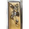 Image 2 : 2 TRAYS COLLECTOR SPOONS, SCALE MODEL TRAINS, TRANSFORMER AND COLLECTIBLE TOYS