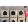 Image 8 : 11 CANADIAN GEORGE VI CENTS 1917-1935, ALL DIFFERENT, AND 3 LARGE CENTS