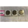 Image 1 : 3 CANADIAN $1 COINS - 1970 MANITOBA, 1971 BC, 1973 PEI