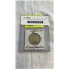 Image 1 : 2001 CANADIAN STAMP MEDALLION .925 SILVER - 24K GOLD PLATED