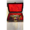 Image 1 : VINTAGE CHINESE JEWLERY CASE WITH JEWLERY CONTENTS