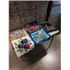 Image 1 : LOT OF TAPESTRY AND WOVEN RUGS AND BAG OF JEWELRY