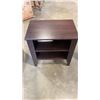 Image 2 : ESPRESSO DESK, ENTABLE AND WHITE CHAIR