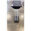 Image 2 : 3 PIECE PEDESTAL, WOOD AND ACRYLIC