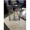Image 2 : BIRKS REGENCY PLATE PLATTER, SILVER PLATE DRINK DISPENSER AND DECANTER CADDY WITH 2 DECANTERS
