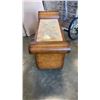 Image 2 : VINTAGE ART DECO INLAID SOFA TABLE WITH 2 DRAWERS
