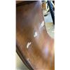 Image 8 : VINTAGE ART DECO INLAID SOFA TABLE WITH 2 DRAWERS