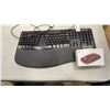 Image 1 : MICROSOFT SURFACE MOBILE MOUSE AND MICROSOFT ERGONOMIC KEYBOARD - TESTED WORKING
