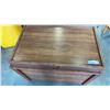 Image 2 : WOOD STORAGE TRUNK