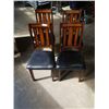 Image 1 : 4 DINING CHAIRS
