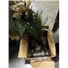 Image 2 : LOT OF SILVER PLATE, ARTIFICAL FLOWERS AND VASES