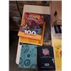 Image 2 : LOT OF SHADOWBOXES, METAL AMERICA FREEDOM POSTER, SUPER HEROINED COFFEE TABLE BOOK, ADVERTS, FOOTBAL
