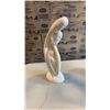 Image 2 : MADE INBC CUSTOM CERAMICS FIGURE AND CRYSTAL TABLE LAMP