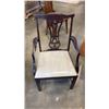 Image 8 : DINING TABLE WITH 6 CHAIRS AND JACKNIFE LEAF