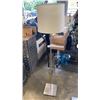 Image 2 : 2 STAINLESS FLOOR LAMPS