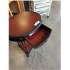 Image 4 : BOMBAY CO 1 DRAWER OVAL ENDTABLE