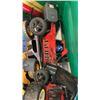 Image 8 : TOTE OF RC VEHICLES AND WHITE TIGER STUFFED ANIMAL