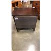 Image 8 : MODERN CASANA 2 DRAWER NIGHTSTAND WITH PULL OUT TRAY
