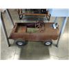 Image 1 : VINTAGE METAL KIDS FIRE TRUCK PEDAL CAR WITH BELL