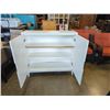 Image 2 : WHITE 2 DOOR CABINET