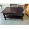 Image 1 : MODERN 2 DRAWER COFFEE TABLE
