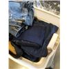 Image 3 : 15 PAIRS OF JEANS SIZE 14/16, FLATS AND PET CARRIER