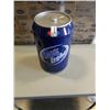 Image 1 : LABATT BLUE LIGHT NOVELTY HOT COLD ELECTRIC FRIDGE - WORKING, WITH POWER CORD