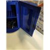 Image 5 : LABATT BLUE LIGHT NOVELTY HOT COLD ELECTRIC FRIDGE - WORKING, WITH POWER CORD
