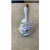 Image 2 : 6 COLLECTIBLE BELLS: BLUE DOGWOOD, BUTTERFLY, FLORALS AND MORE