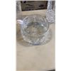 Image 2 : 3 PIECES PINWHEEL CRYSTAL - 9, 10 AND 5 INCHES TALL