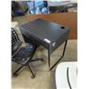 Image 3 : BLACK 1 DRAWER DESK WITH GAS LIFT CHAIR