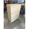 Image 1 : 6 DRAWER IKEA MAPLE CHEST OF DRAWERS