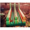 Image 8 : COMMERCIAL INFLATABLE BUNGEE RUN 35FT LONG WITH COMMERCIAL BLOWER TESTED AND WORKING RETAIL $3500