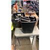 Image 1 : BOX OF RADIO FREQUENCY SCANNERS, CRAFTSMAN SKILSAW AND PAPEER SHREDDER