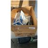 Image 1 : BOX OF NEW EMERGENCY LIGHT VENT GRATES AND LAMPS