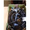 Image 1 : TRAY OF PROPANE HOSES AND RV FUSE LOADED EXTENTION ADAPTERS