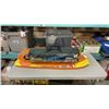 Image 1 : WOODS 4 PERSON TENT, DRINK COOLER, WATER BOTTLES, SKIM BOARDS