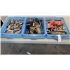 Image 1 : TRAY OF DRILL BITS, TAP AND DIES, HOLE SAWS