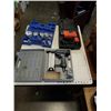 Image 1 : AIR NAILER, HEAT GUN AND HOLE DRILLING BIT SET