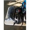 Image 2 : AS NEW SNORKLE KIT WITH 3 NEW BIKE HELMETS, TITAN COOLER, 2 WATER BOTTLES AND INFLATABLES PUMP