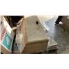 Image 2 : CONCRETE TROUGH- 46 INCHES WIDE, 23 DEEP, 15 TALL AND TWO 17 INCHES WIDE, 9 DEEP, 3 TALL