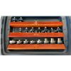 Image 2 : AS NEW MASTERCRAFT PLUNGE ROUTER WITH 18 ROUTER BITS IN CASE