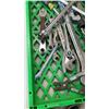 Image 2 : TRAY OF TOOLS, LARGE WRENCHES