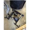 Image 2 : METAL FOLDING SANDWICH BOARD WITH BIKE CAGO RACKS EXERCISE BIKE ATTACHMENT AND SIDE MIRROR
