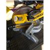 Image 2 : DEWALT DW718 12" SLIDING COMPOUND MITER SAW TESTED AND WORKING