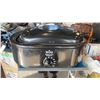 Image 8 : BOX OF KITCHEN UTENSILS WITH COOKIE CUTTERS, PC MICROWAVE AND RIVAL ROASTER OVEN