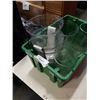 Image 2 : TOTE OF GLASS VASES