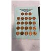 Image 2 : LINCOLN MEMORIAL USA PENNY COLLECTION 1959-1997 IN FOLDER