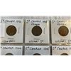 Image 2 : 7 SPECIAL CANADIAN WWII NICKELS 1942, 1943 TOMBAC, AND 1944, 1945 VICTORY